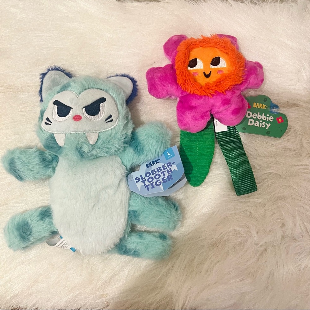 BARK: Squeaky Dog Toys (Lot2)